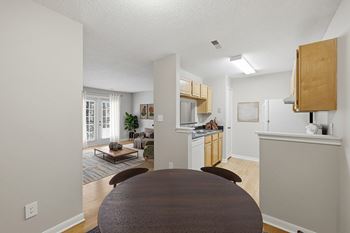 Separate dining area*